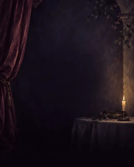 Le lieu de méditation de la Tradition Martiniste, peint pour Inspiriel